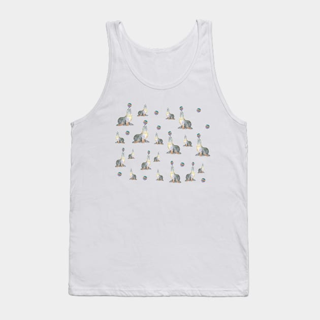 seals playing Tank Top by LatiendadeAryam